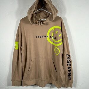 🔥🔥 24Seven Tour Streetwear Hoodie Sweatshirt  Sz Lg - EXCELLENT Condition